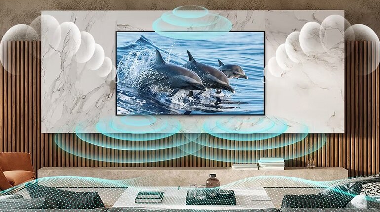 Smart tivi QNED LG 4K 50 inch 50QNED80SRA công nghệ âm thanh