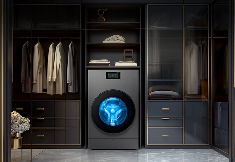 Máy giặt sấy Samsung Inverter WD25DB8995BZSV