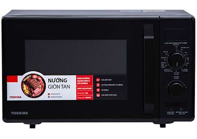 Lò vi sóng Toshiba MW2-AG24PC: Giải pháp hoàn hảo cho nhu cầu nấu nướng hiện đại