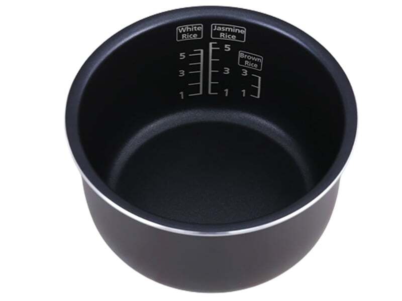 Lòng nồi Panasonic SR-CL188WRAM có tráng lớp chống dính an toàn Lòng nồi Panasonic SR-CL188WRAM có tráng lớp chống dính an toàn