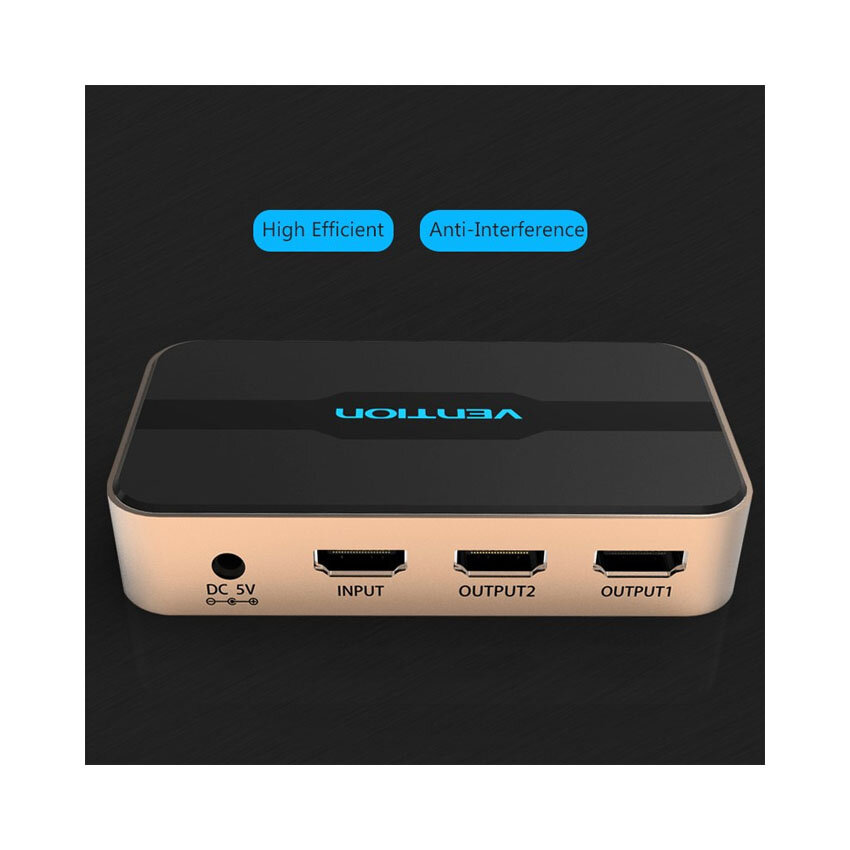 Bộ chia HDMI 1 ra 2 Vention ACBG0 2