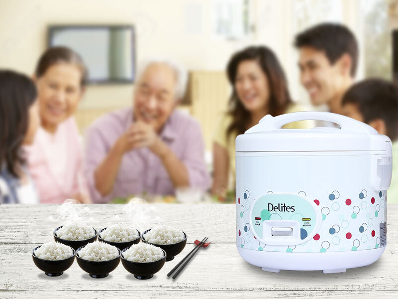 Nồi cơm điện Delites 1.8 lít NCG1801-02 Nồi cơm điện Delites 1.8 lít NCG1801-02