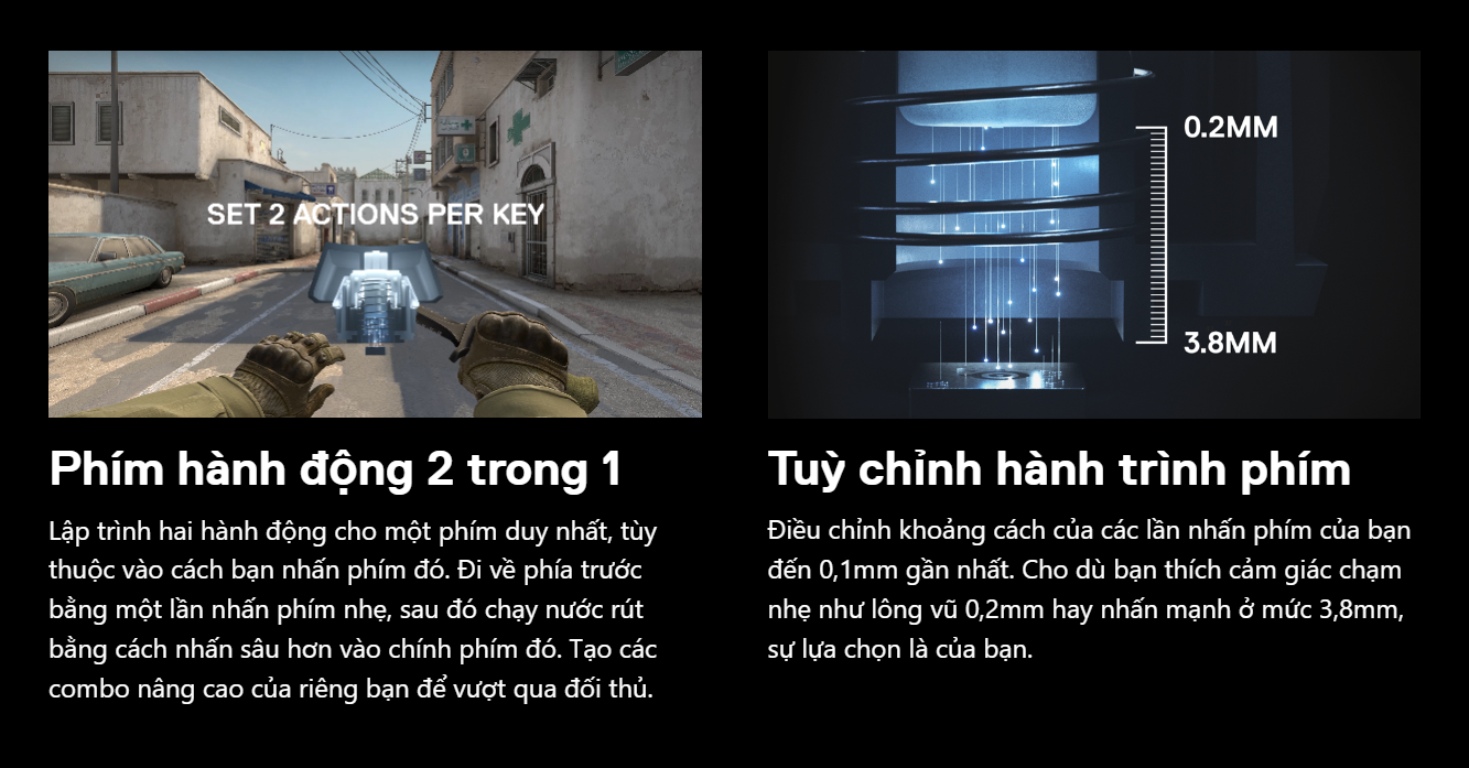 Bàn phím không dây Steelseries Apex Pro Mini WL US 3