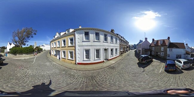 Máy Chụp Ảnh Ricoh Theta SC (Quay 360 độ, Màu Trắng)