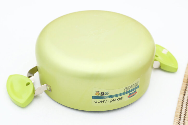 Bộ 4 nồi nhôm anod cao cấp 18, 22, 24, 26 cm Sunhouse SH9944