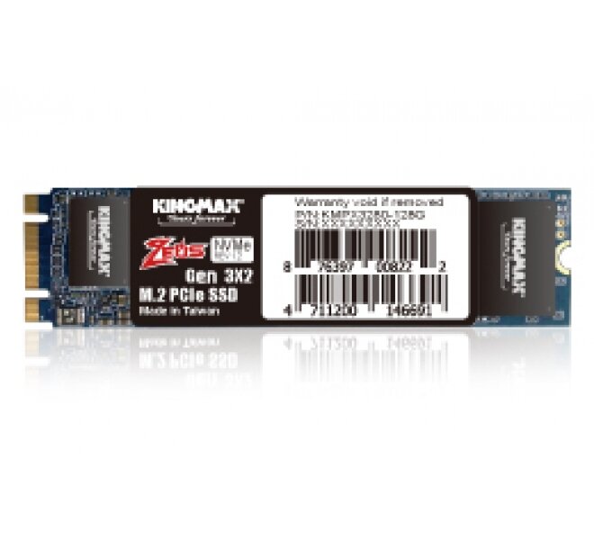 Ổ SSD Kingmax PX3280 128Gb NVMe PCIe Gen3x2 M.2 2280 (đọc: 1500MBps /ghi: 450MBps)