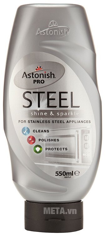 Chất tẩy rửa kim loại Astonish Pro Steel 550ml - C1086