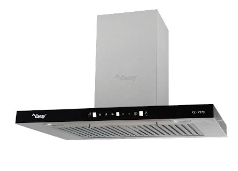 Máy hút mùi Canzy CZ VT70 được trang bị bảng điều khiển cảm ứng trực quan