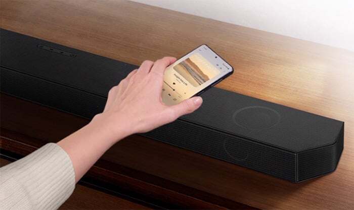 Tính năng Tap Sound Loa thanh Samsung HW-Q700D/XV