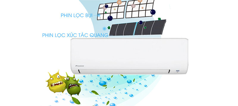 Điều hòa 1 chiều Daikin FTC50NV1V- 18.000BTU