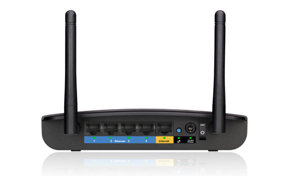 Bộ phát Wifi chuẩn N Linksys E1700 300 Mbps
