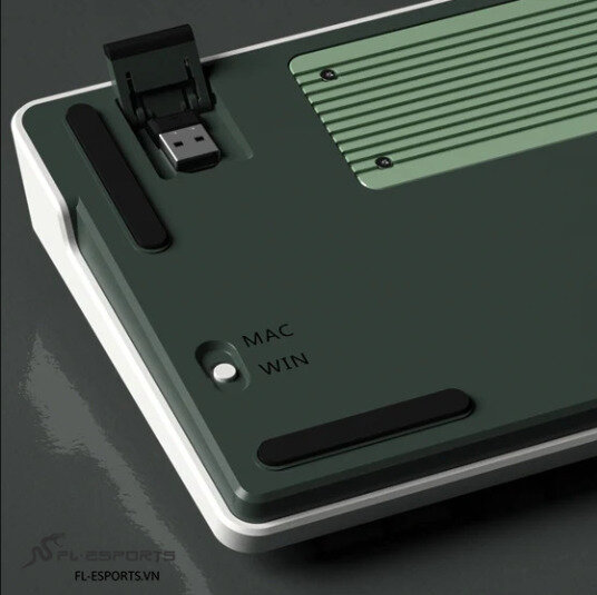Bàn phím cơ FL-Esports CMK98SAM 3 Mode Wireless Tropical Forest 