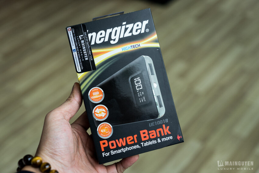 PIN DỰ PHÒNG ENERGIZER 10000MAH - UE10018