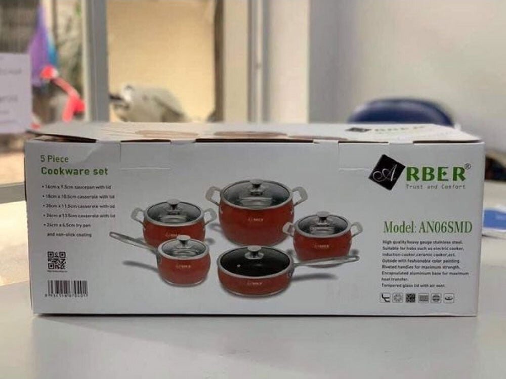 Bộ nồi chảo inox  