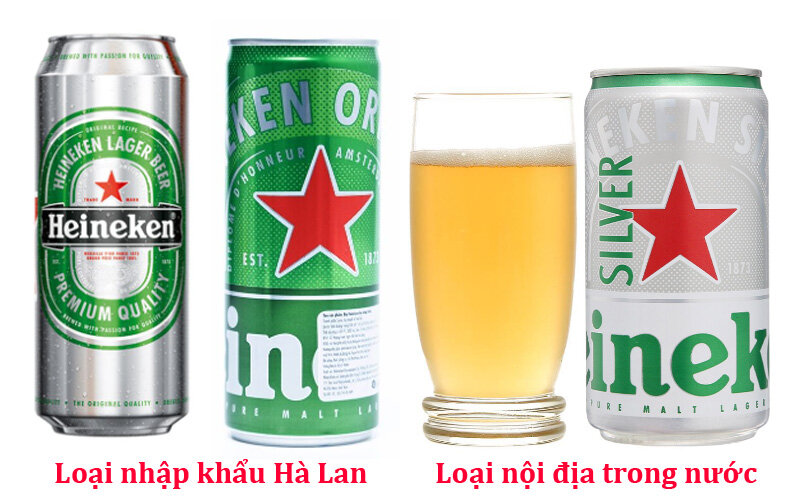 Bia Heineken Yến 5% Thùng 24 lon 250ml