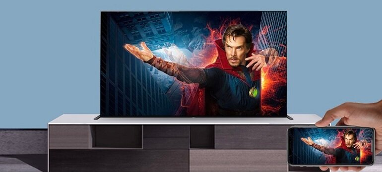 Android Tivi OLED Sony 55 inch 4K XR-55A90J hệ điều hành