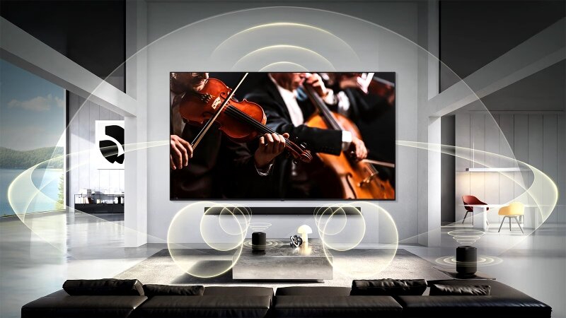 Smart Tivi Micro RGB evo LG AI 4K 100 inch 100MRGB96BS