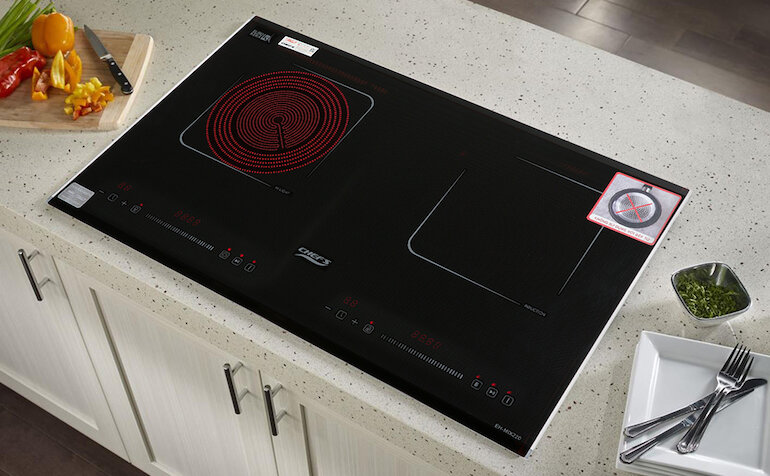 Bếp từ hồng ngoại âm 2 vùng nấu Chefs EH-MIX220