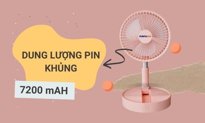 Dung lượng pin khủng