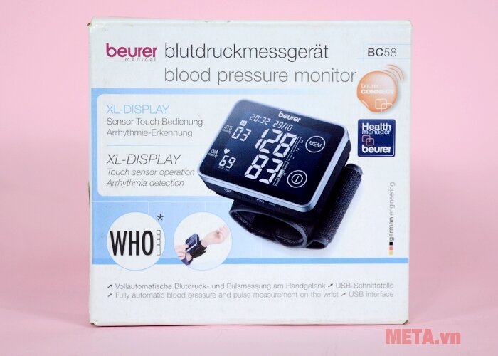 Máy đo huyết áp cổ tay Beurer BC 58