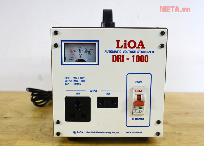 Ổn áp 1 pha Lioa 1KVA DRI 1000