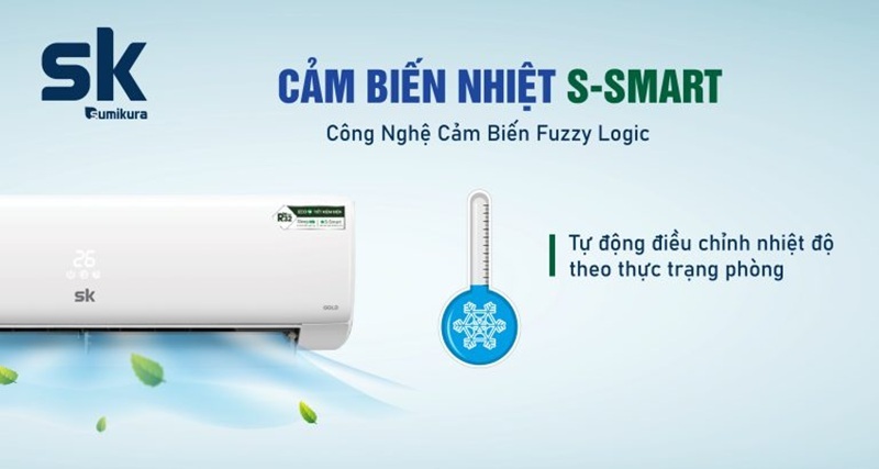 Điều hòa Sumikura Inverter 9000 BTU APS/APO-H092 GOLD