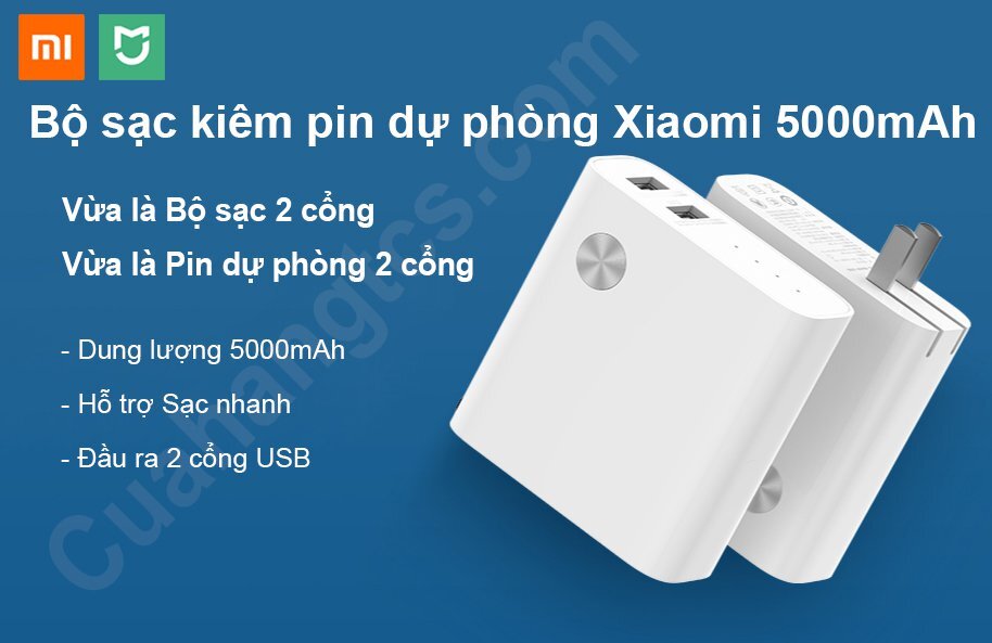 Củ sạc kiêm pin dự phòng Xiaomi CBQ01ZM