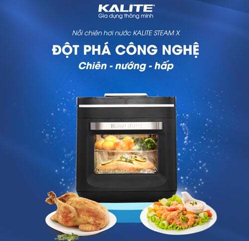 Kalite Steam X được trang bị đa dạng chức năng Kalite Steam X được trang bị đa dạng chức năng