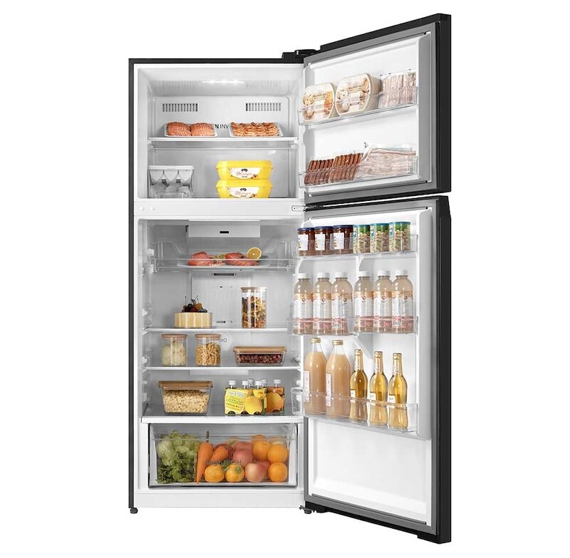 Tủ lạnh Toshiba Inverter 411 lít GR-RT559WE-PMV(58)-MM có khả năng tiết kiệm điện (Ảnh: Toshiba).