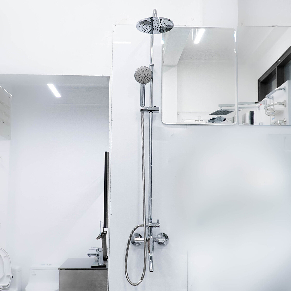 Bộ sen tắm cây đứng nóng lạnh INAX BFV-2015S