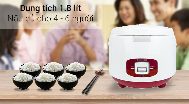 Nồi cơm điện Cuckoo 1.8 lít CR-1055 Nồi cơm điện Cuckoo 1.8 lít CR-1055