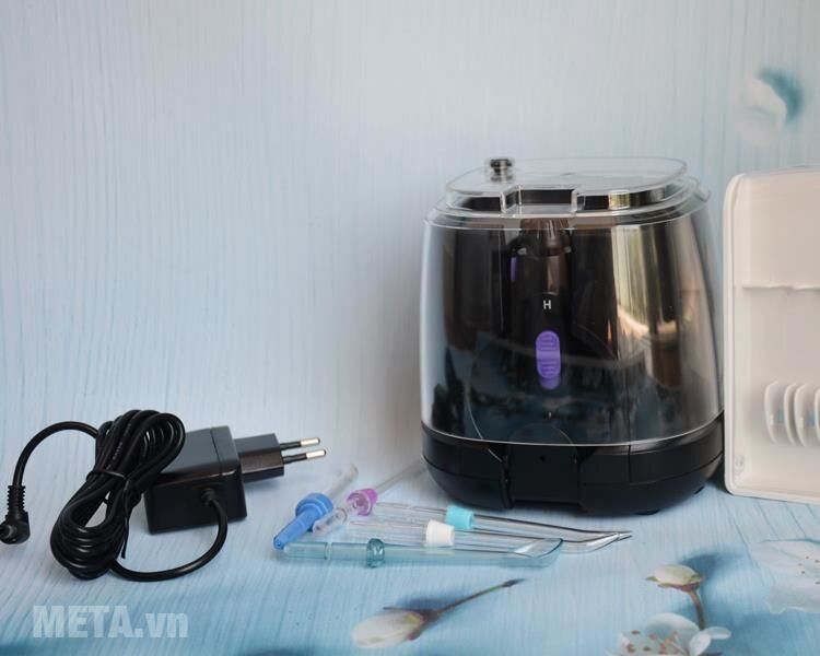 Máy tăm nước điều khiển cảm biến Waterpulse V700 Black