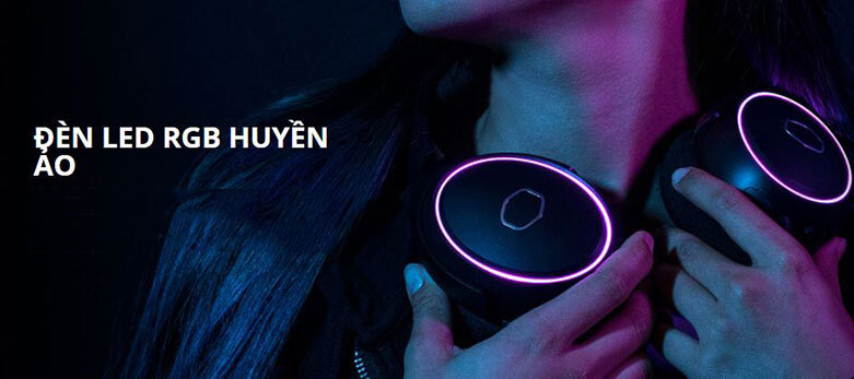 Tai nghe Cooler Master MH650 (Đen) | Đèn led huyền ảo