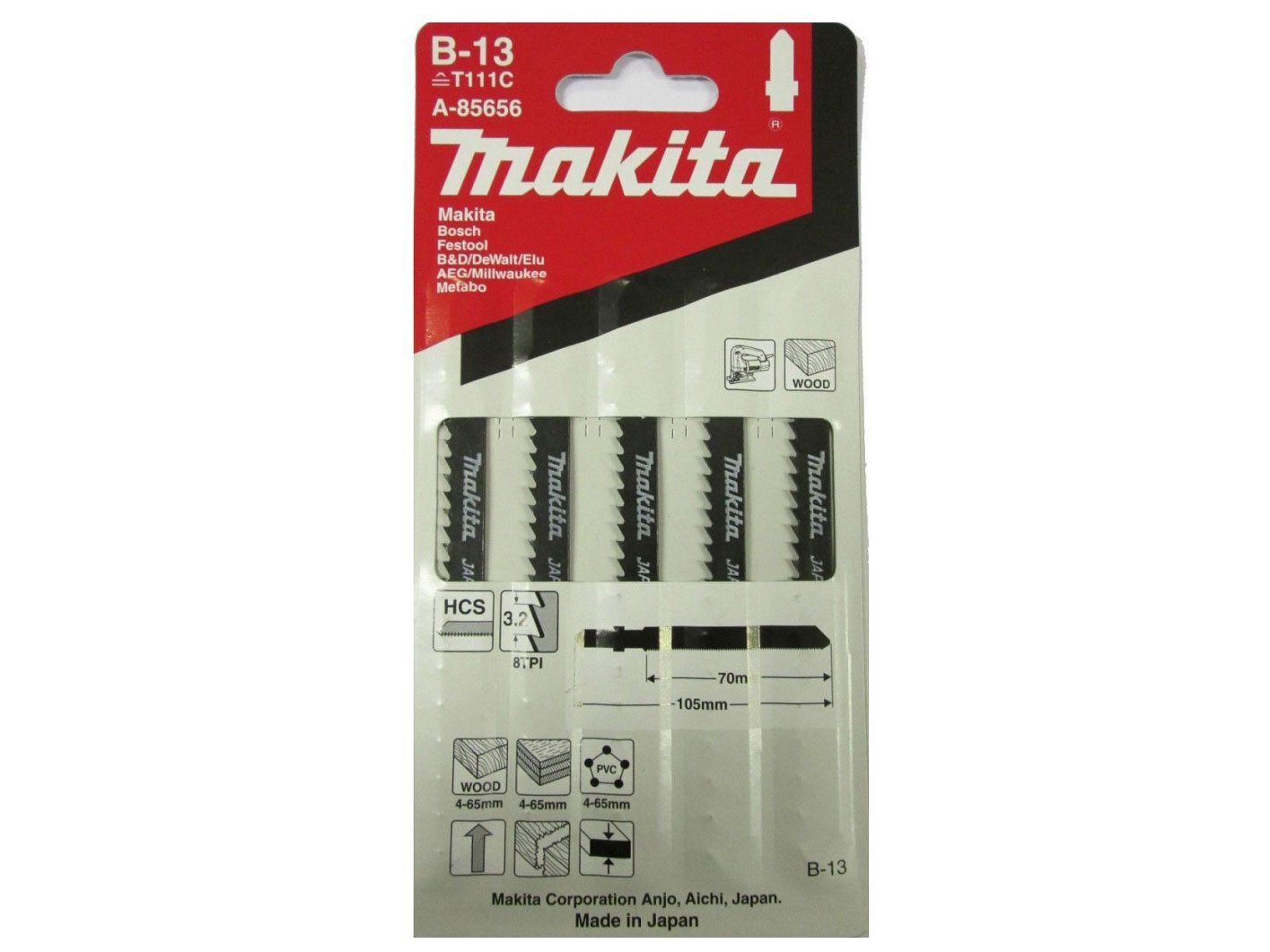 Lưỡi cưa lọng Makita A-85656 Lưỡi cưa lọng Makita A-85656