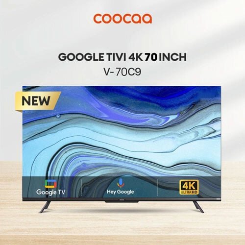 Google tivi Coocaa 70 inch 4K 70C9 là model tivi cao cấp, được nhiều người yêu thích