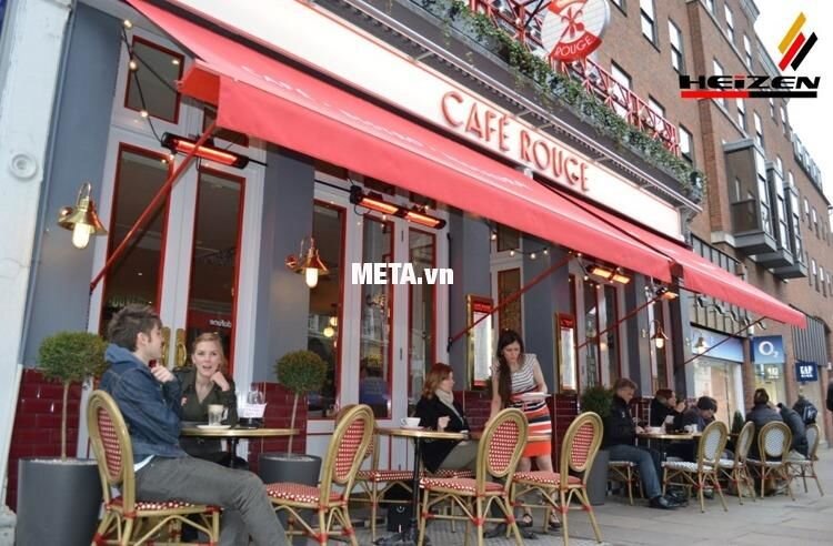 Đèn sưởi nhà tắm không chói mắt có điều khiển Heizen HEIT-R