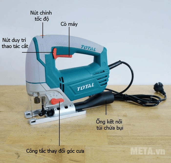 Máy cưa lọng Total TS2081006 800W
