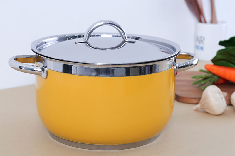Nồi inox 3 đáy 24 cm Fivestar N24-3DM Nồi inox 3 đáy 24 cm Fivestar N24-3DM