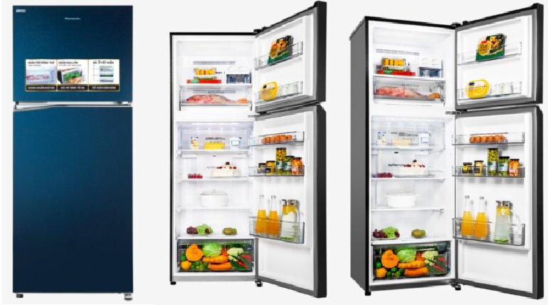 Thiết kế tủ lạnh Panasonic NR-BL351GAVN tinh tế và thời thượng