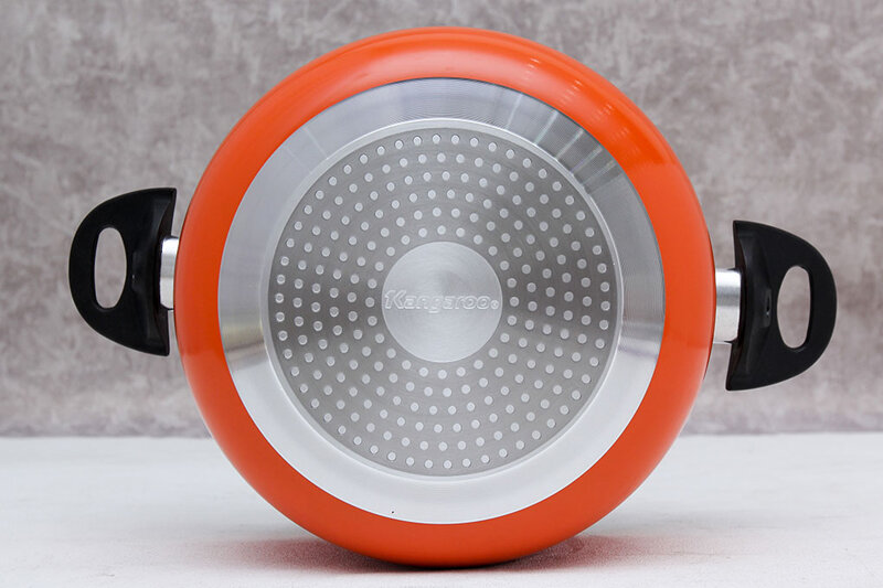 Nồi nhôm đáy từ chống dính 24 cm Kangaroo KG935L Nồi nhôm đáy từ chống dính 24 cm Kangaroo KG935L