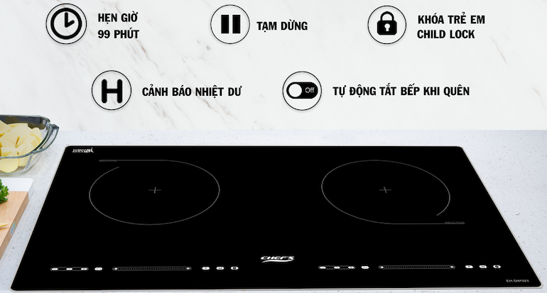 Bếp từ Chefs EH-DIH323 4 bếp từ Chefs EH-DIH323