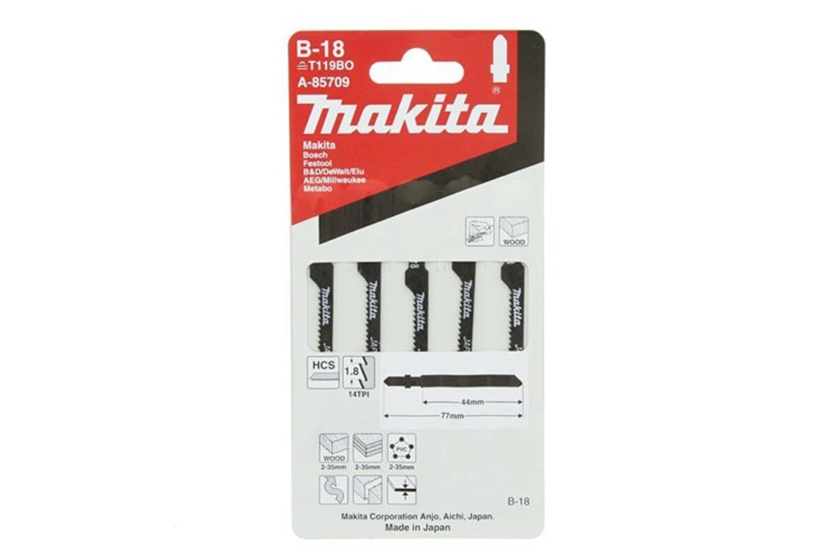 Bộ lưỡi cưa lọng NO.B18 Makita A-85709