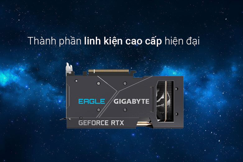 VGA Gigabyte GeForce RTX 3060 EAGLE OC 12G| Thiết kế hiện đại