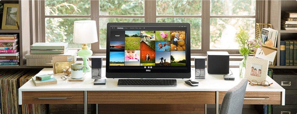 Máy tính AIO DELL INS3064 i3-7100U/4G/1TB/DVDRW/19.5HD