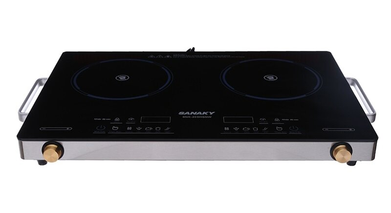 Bếp hồng ngoại đôi Sanaky SNK-203HGNW Bếp hồng ngoại đôi Sanaky SNK-203HGNW