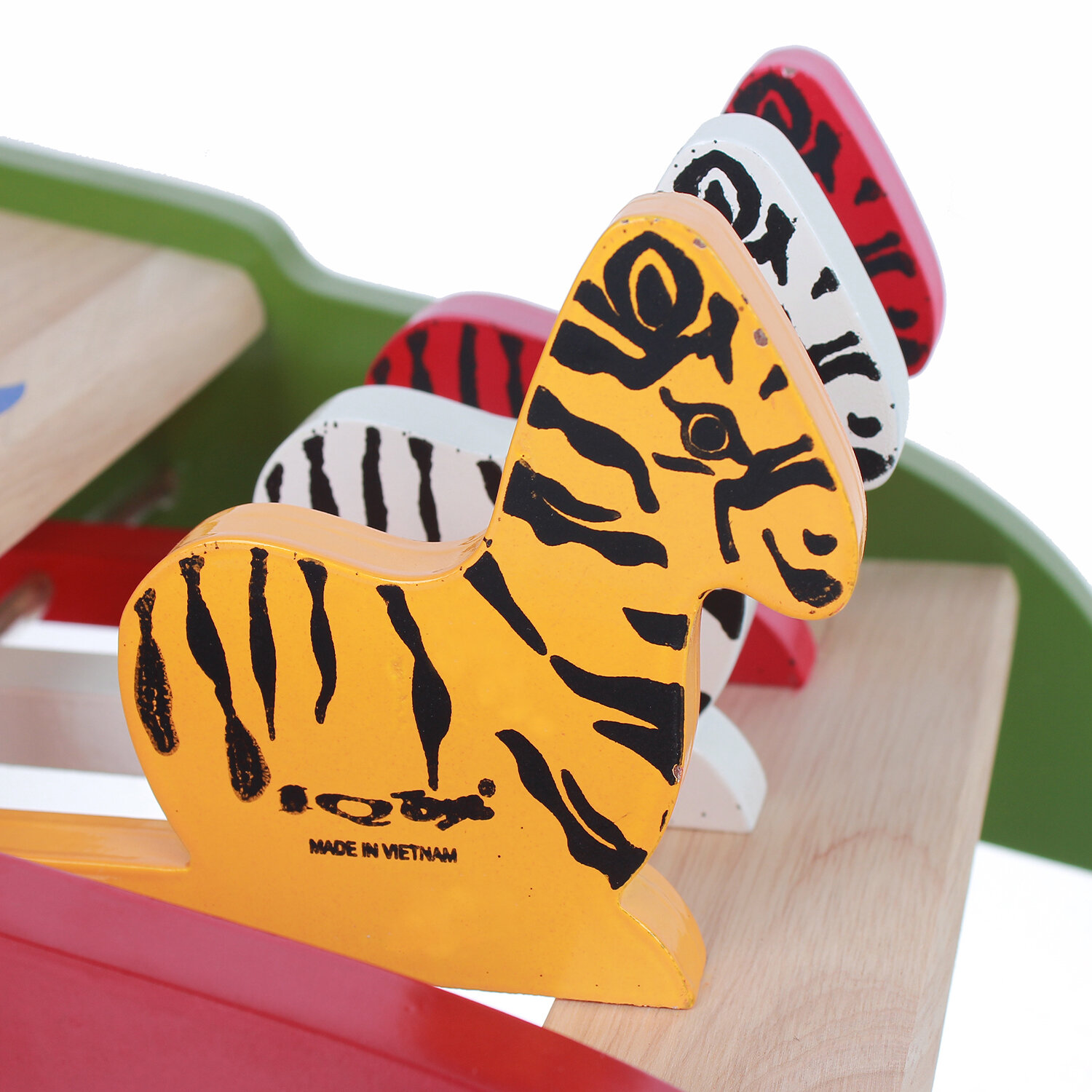  Xe tập đi gỗ IQ Toys hình con ngựa đáng yêu cho bé