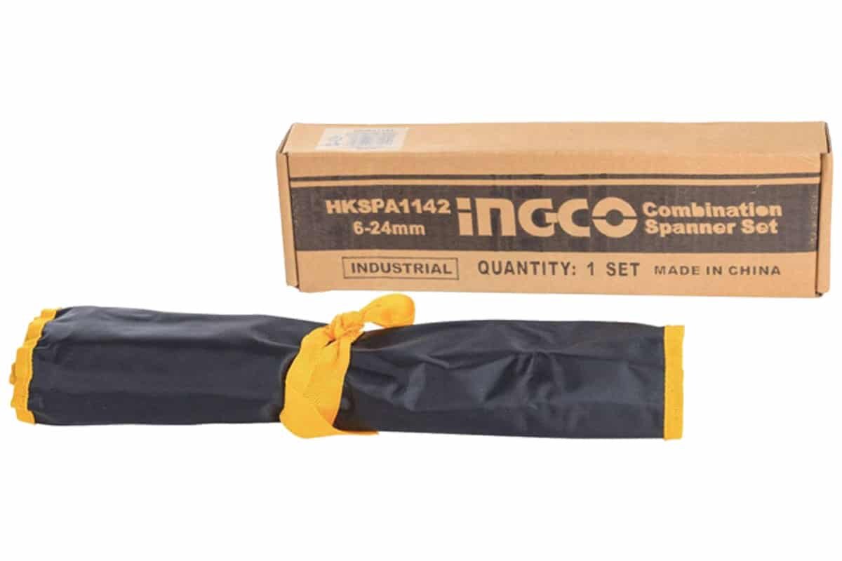 Bộ 12 cờ lê vòng miệng 6-24mm INGCO HKSPA1142
