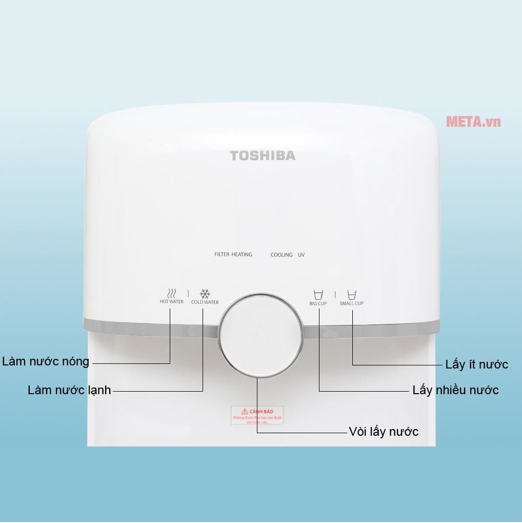 Máy lọc nước trực tiếp RO Toshiba TWP-W1643SV