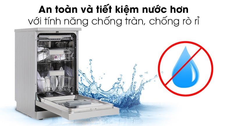 Galanz W45A3A401S-0E1(SS) có tính năng chống tràn đảm bảo an toàn và vệ sinh