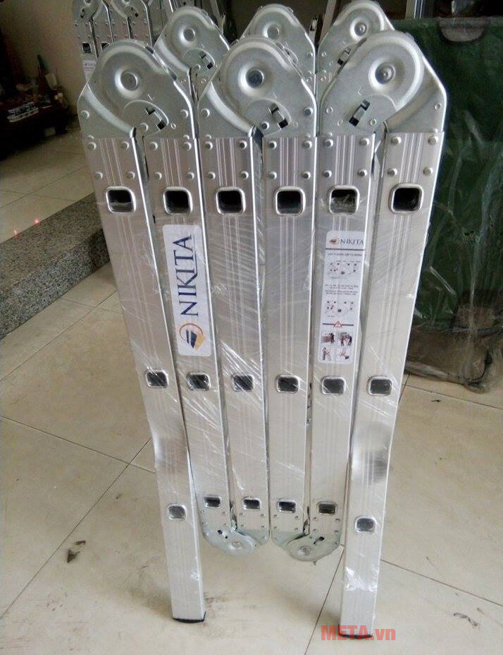 Thang nhôm gấp 6 khúc Nikita NIK36A (Nik609)